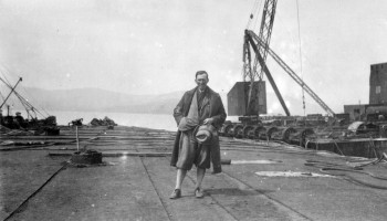 Under tow to Rosyth © Orkney Library and Archive